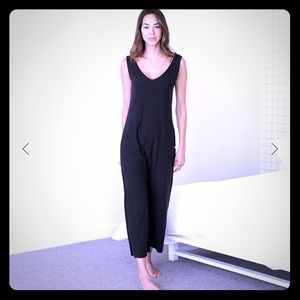 Lunya small navy cool sleep romper